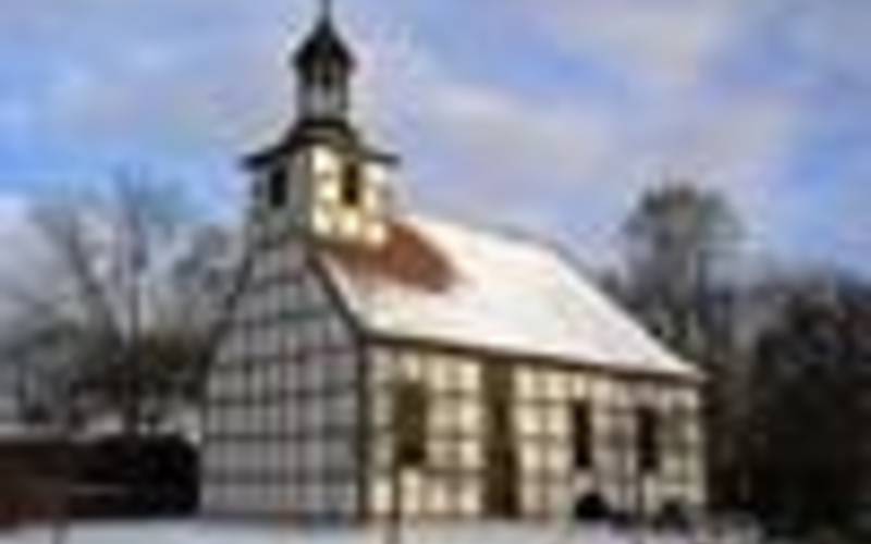 Elbenauer Kirche St. Pankratius im Winter