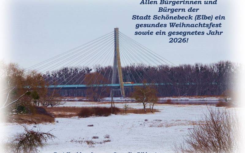 Weihnachts- und Neujahrsgrüße der Stadt 2025