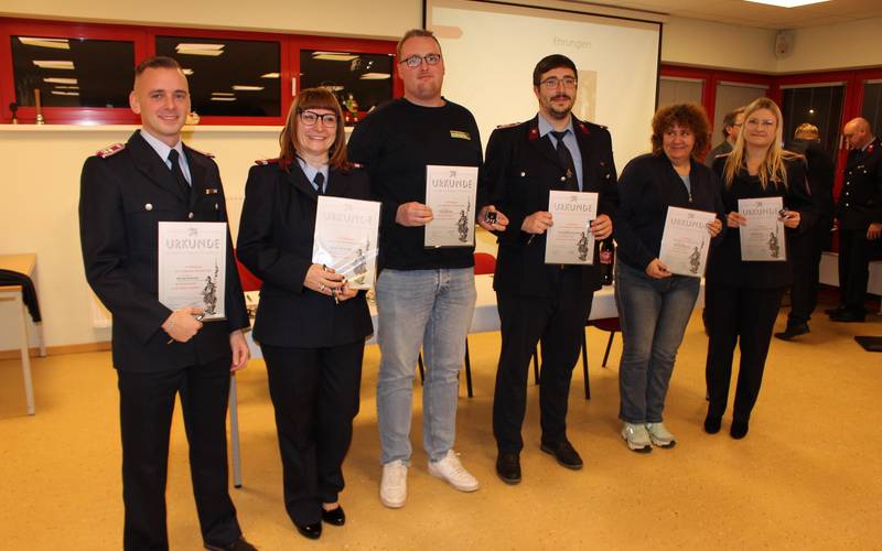 20 Jahre Mitarbeit im Brandschutz