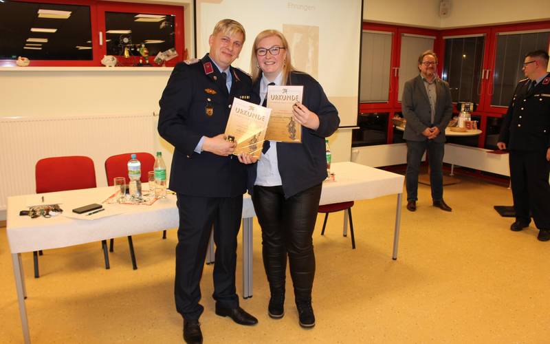 30 Jahre Mitarbeit im Brandschutz