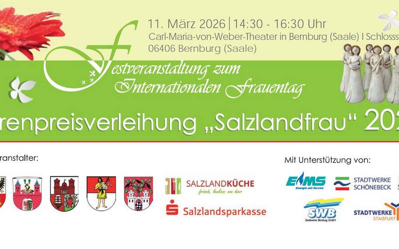 „Salzlandfrau“ 2026