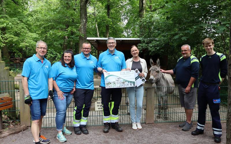 Tierpatenschaft und Arbeitseinsatz