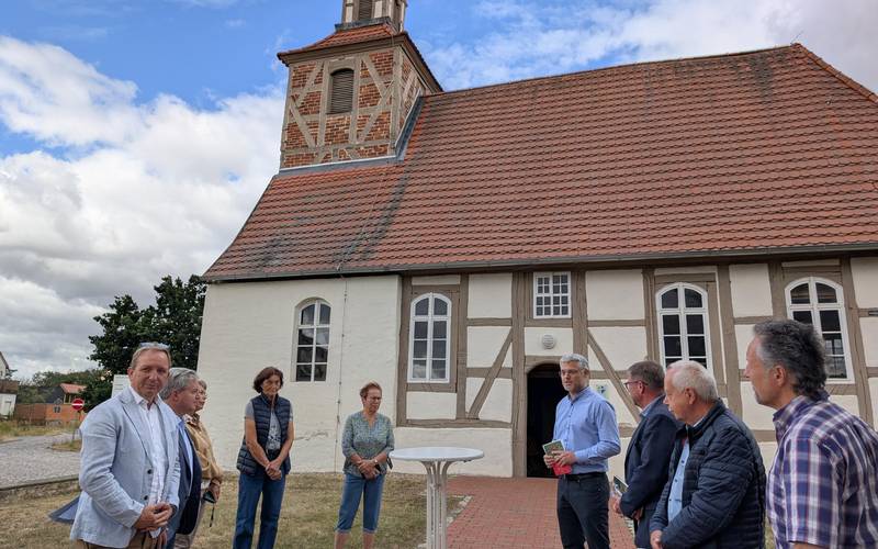 Sonderstempel an der St.-Lukas-Kirche offiziell eingeweiht