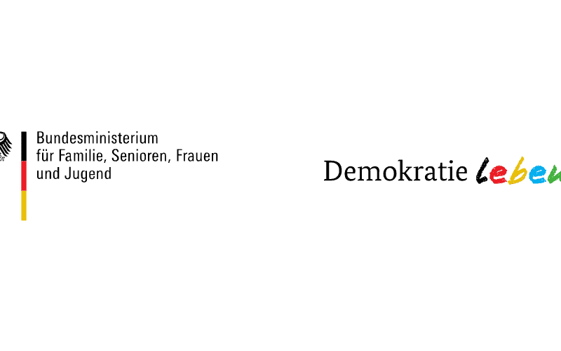 demokratie leben vector logo