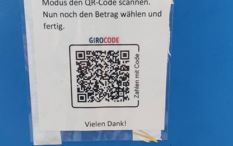 Spendensäule digitale Spenden II