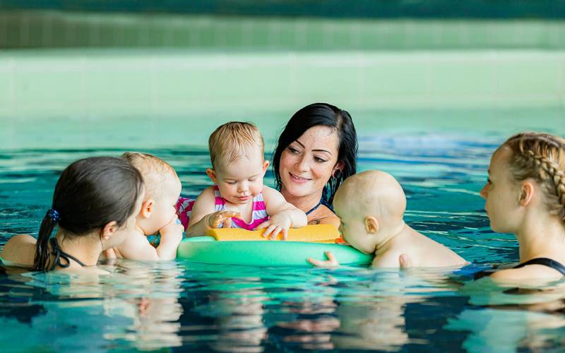 Babyschwimmen im SOLEPARK