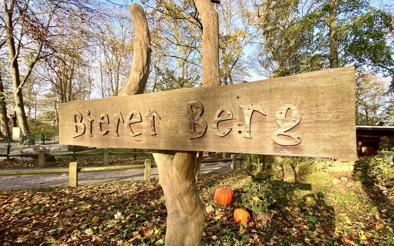 Holzschild Bierer Berg