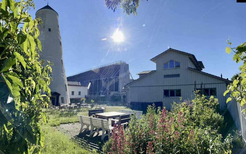 Kunsthof in der Sommersonne