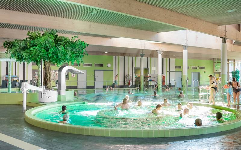 Solequell Innenaufnahme Strömungskanal