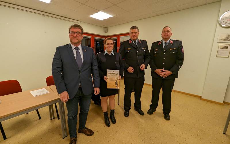 30 Jahre Mitarbeit im Brandschutz