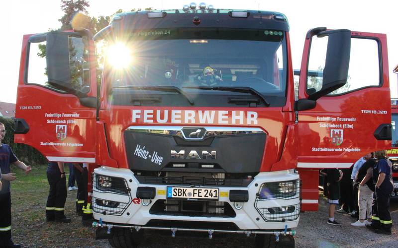 Indienststellung TLF