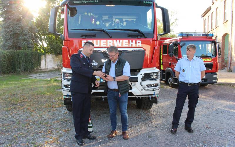 Indienststellung TLF