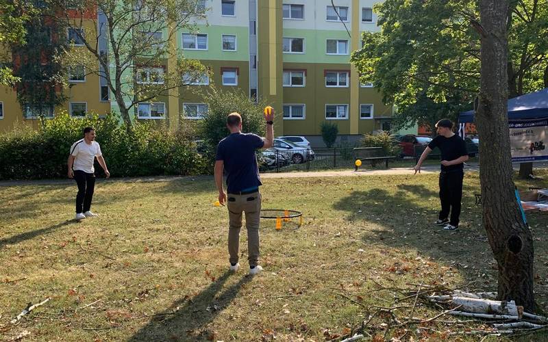 Ballspielen