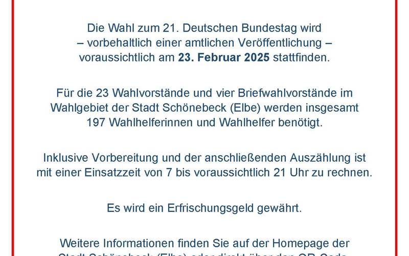 Wahlplakat