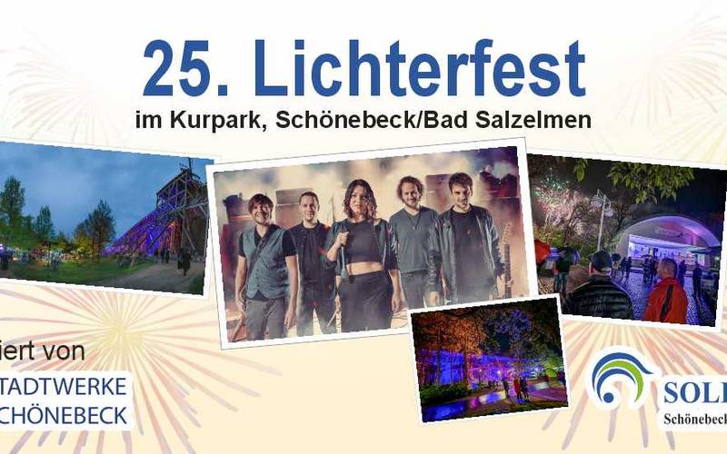 25. Lichterfest im Kurpark