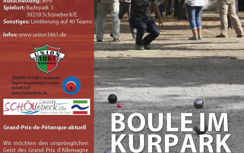 (Boule-)Pétanque-Turnier